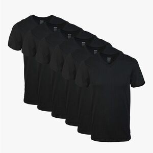 Gildan Men's Classic Black Short Sleeve Tees